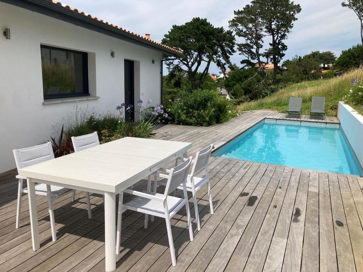 Villa Avec Piscine Privee, Vue Sur Mer Et Plage A Pied 800M Saint-Jean-de-Luz Ngoại thất bức ảnh