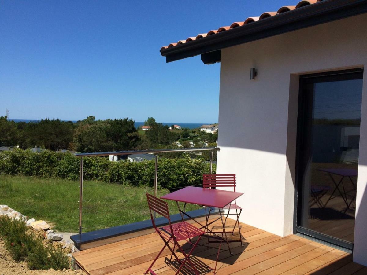 Villa Avec Piscine Privee, Vue Sur Mer Et Plage A Pied 800M Saint-Jean-de-Luz Ngoại thất bức ảnh